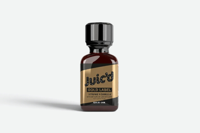 POPPERS JUIC'D GOLD LABEL