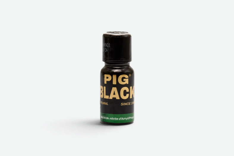 POPPERS PIG BLACK