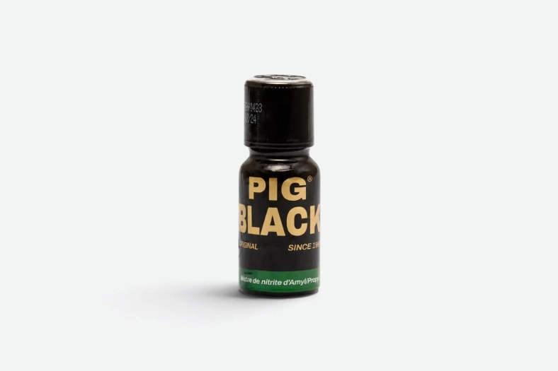 POPPERS PIG BLACK