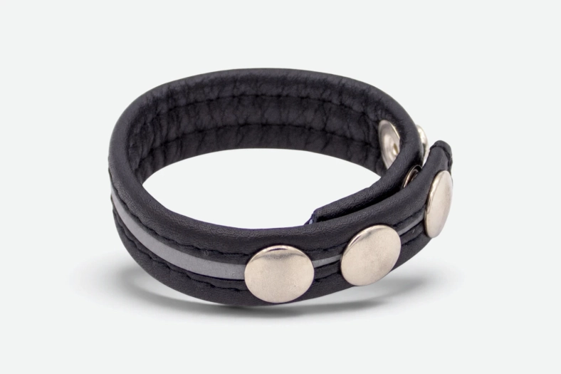 COCKSTRAP À BANDE COLORÉE – GRIS