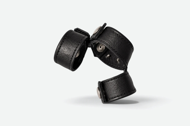 COCKSTRAP TRIPLE À POINTES LARGES