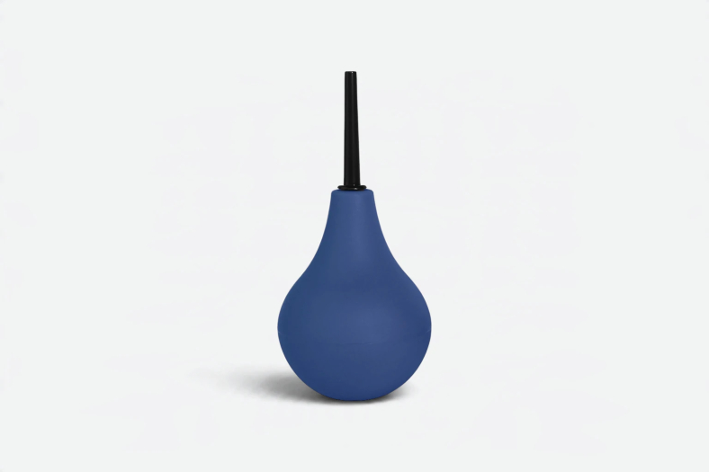 GRANDE POIRE À LAVEMENT – BLEU