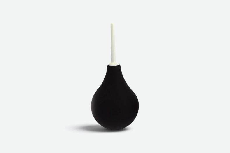 GRANDE POIRE À LAVEMENT – NOIR