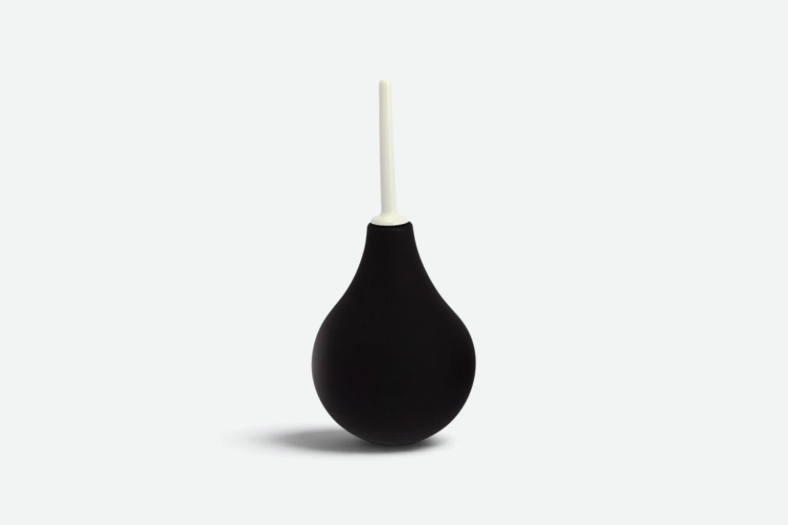 GRANDE POIRE À LAVEMENT – NOIR