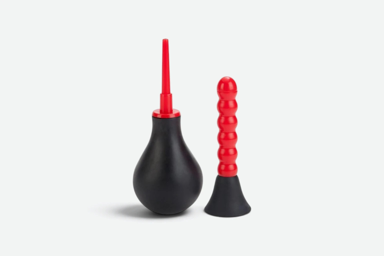POIRE À LAVEMENT AVEC EMBOUT INTERCHANGEABLE