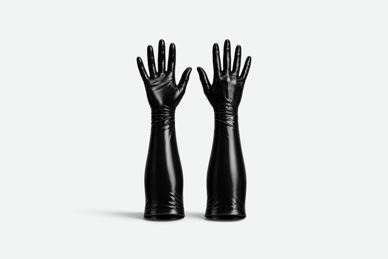 GANTS RÉUTILISABLES MOYENS – NOIR