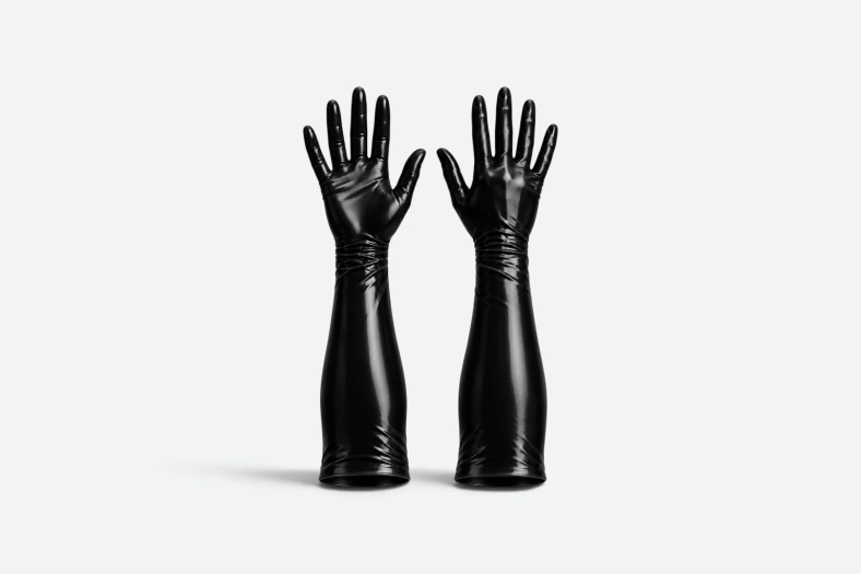 GANTS RÉUTILISABLES MOYENS – NOIR