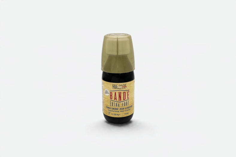 FLACON DE BOIS BANDE