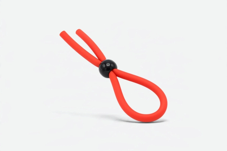 COCKRING LACET – ROUGE