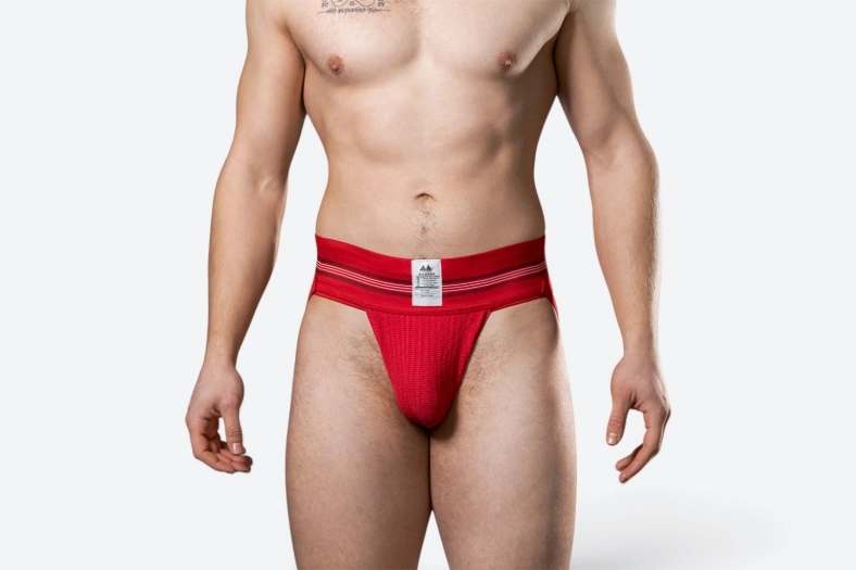 JOCKSTRAP N°10 ORIGINAL – ROUGE