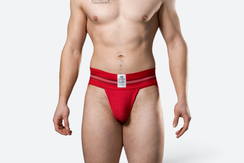 JOCKSTRAP N°10 ORIGINAL – ROUGE