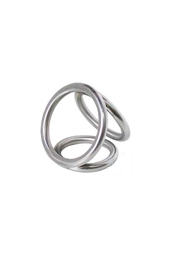 COCK-RING TRIPLE ACIER GRAND MODELE